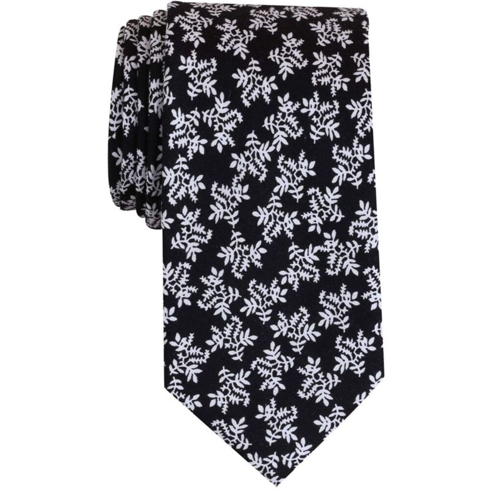 Bar III Mens Graham Printed Slim Neck Tie